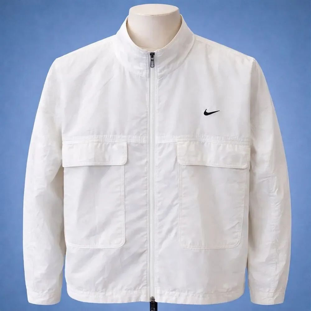 Women's Nike Sportswear DM6243 OVERSIZED Fit Essential Full Zip Jacket L